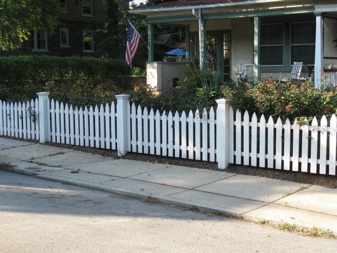 White Picket Fence — Hatboro, PA — Main Street Fence
