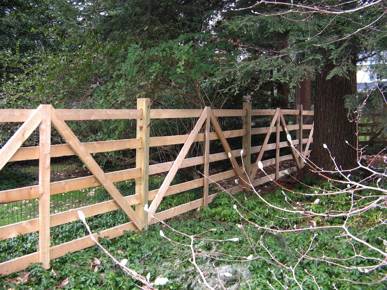 View Of Rail Fence — Hatboro, PA — Main Street Fence