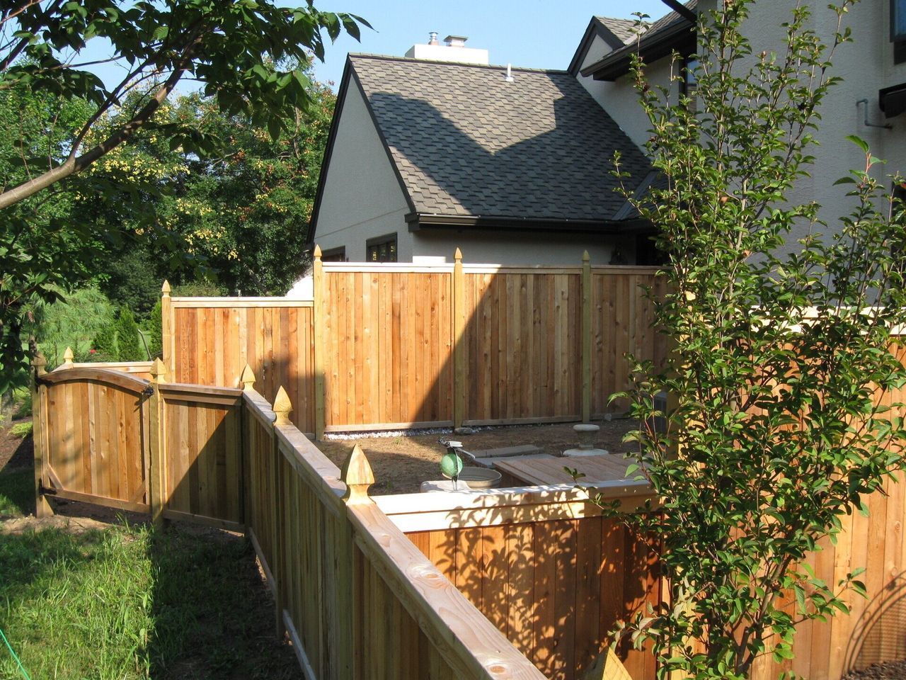 View Of Solid Board Fence — Hatboro, PA — Main Street Fence