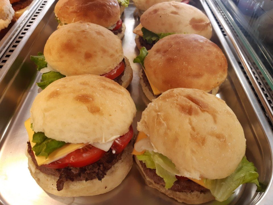 assortiment de burgers
