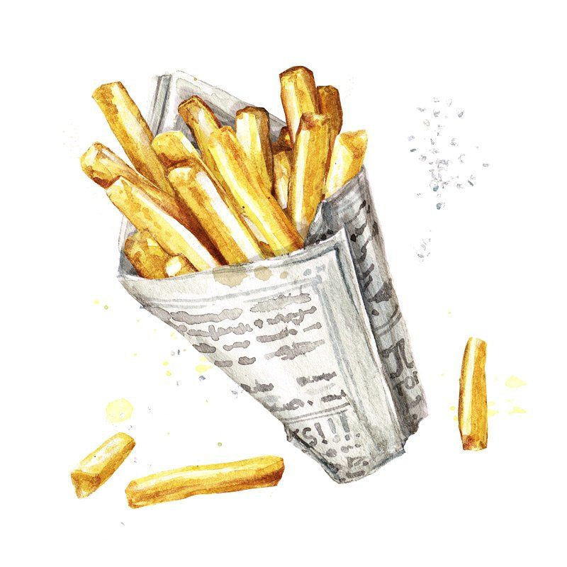 cornet de frites