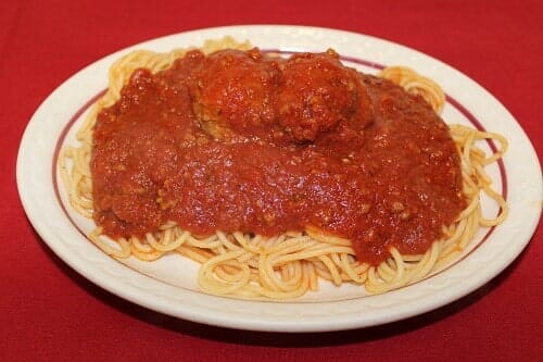 Spaghetti & Meatballs | Charleston, WV | Fazio's Italian Restaurant