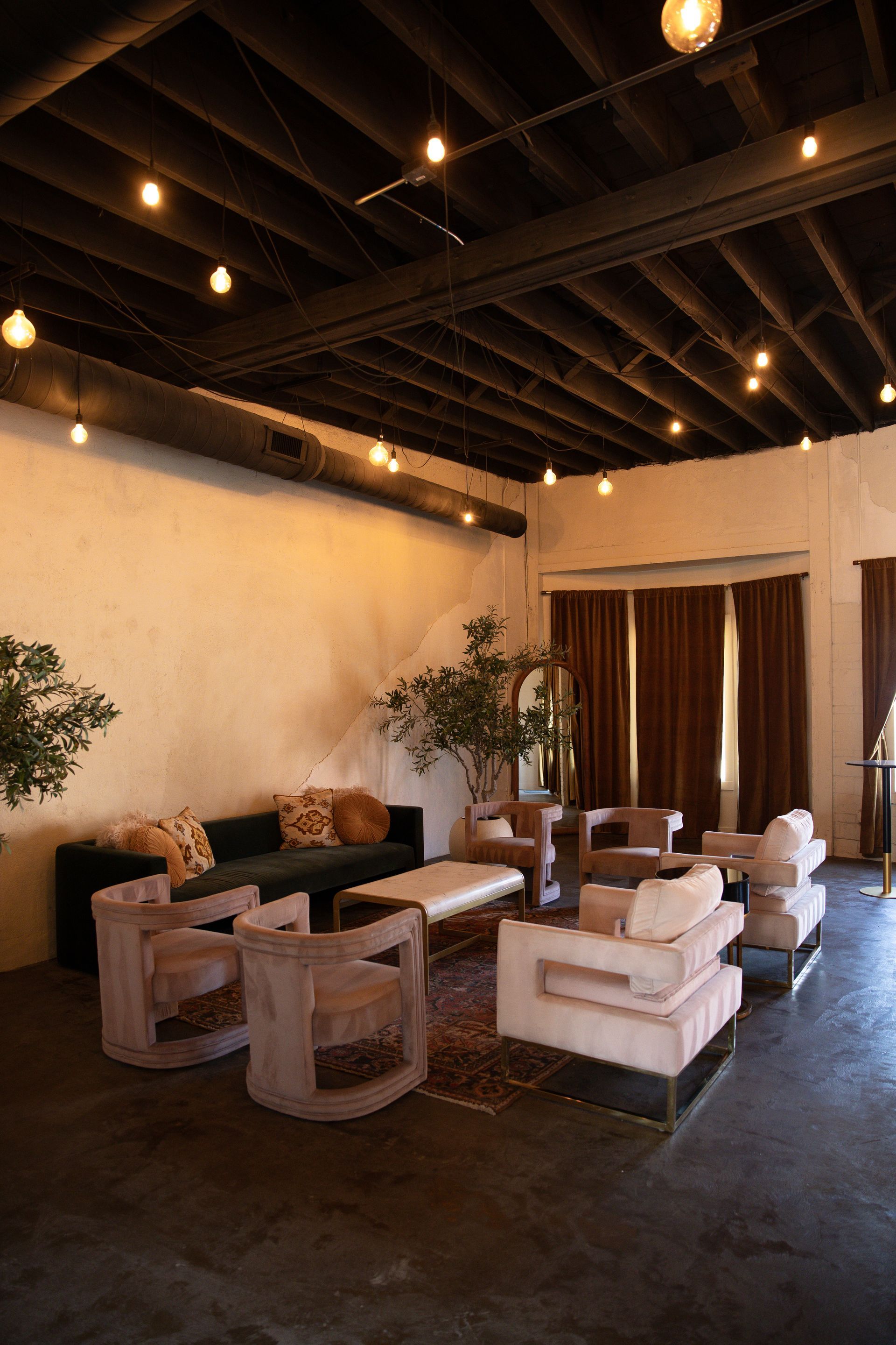 Outdoor reception space available for rent in Longmont, CO.