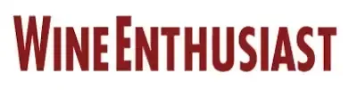 Wine Enthusiast logo in maroon text.