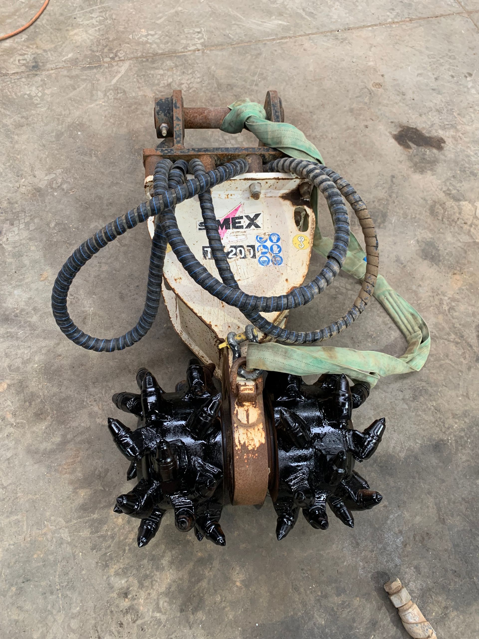 Simex rotary rock profilers