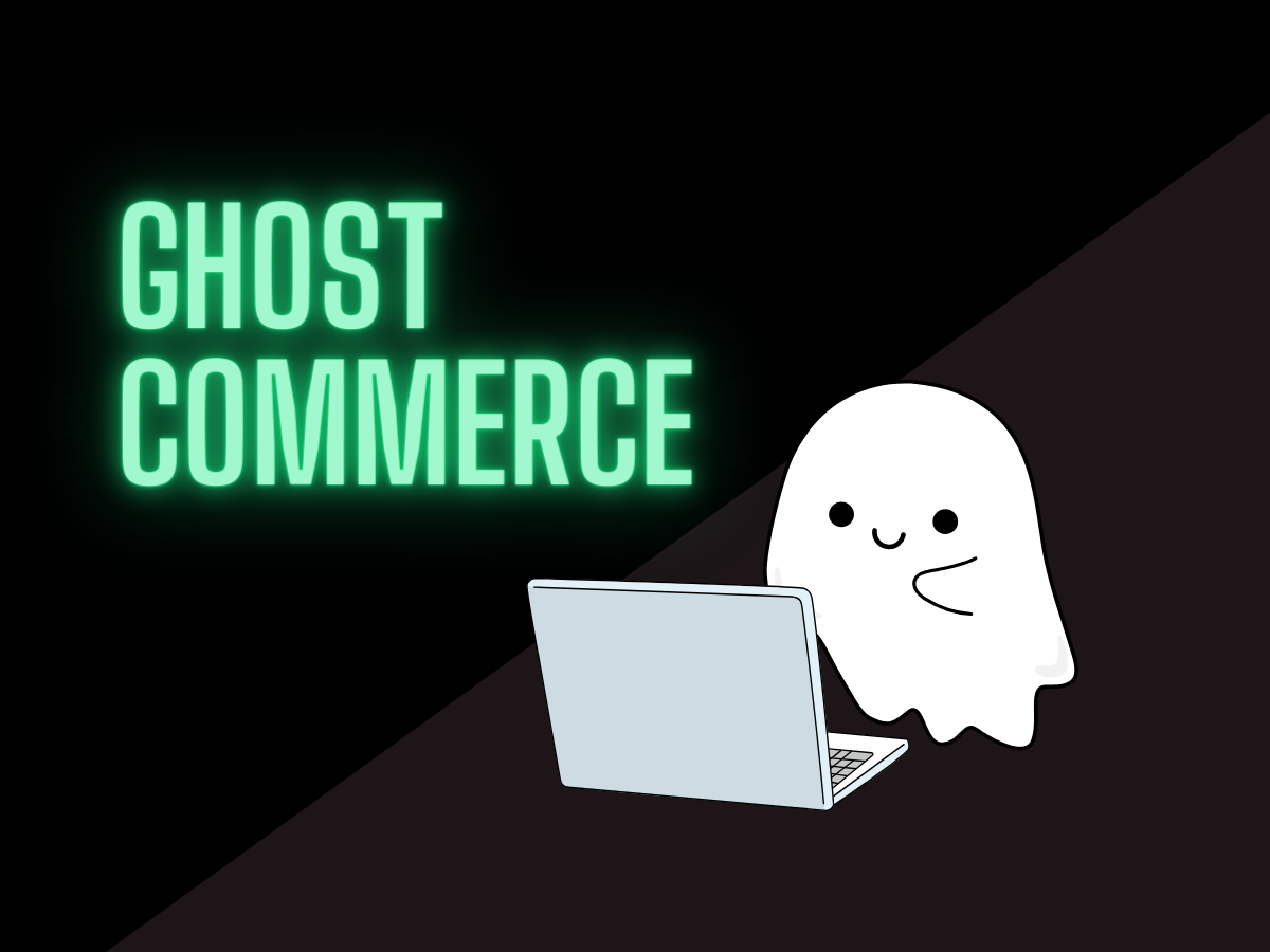Image of the text ghost commerce