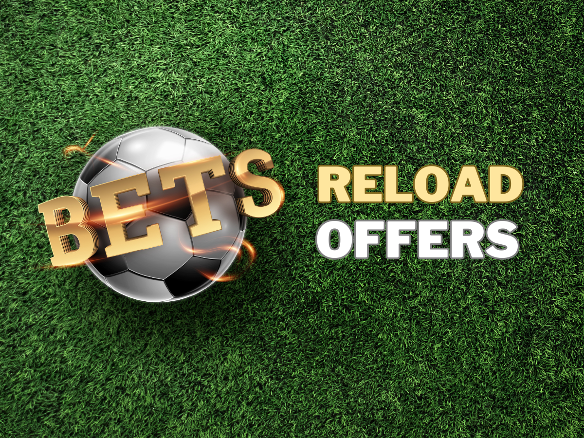 Image of a football and words reload offers