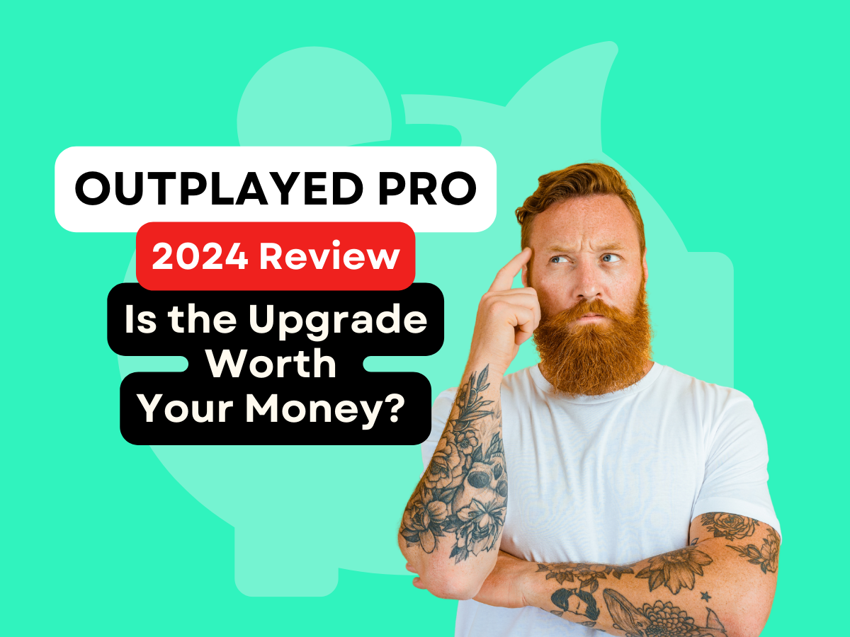 a man with a beard and tattoos is thinking about the upgrade worth his money .