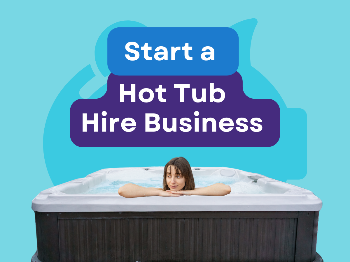 Image of a lady relaxing in a hot tub