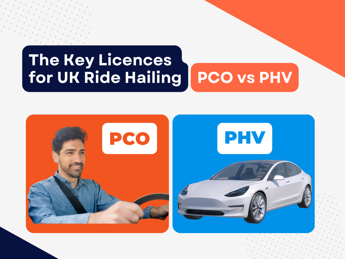 the key licences for uk ride hailing pco vs phv