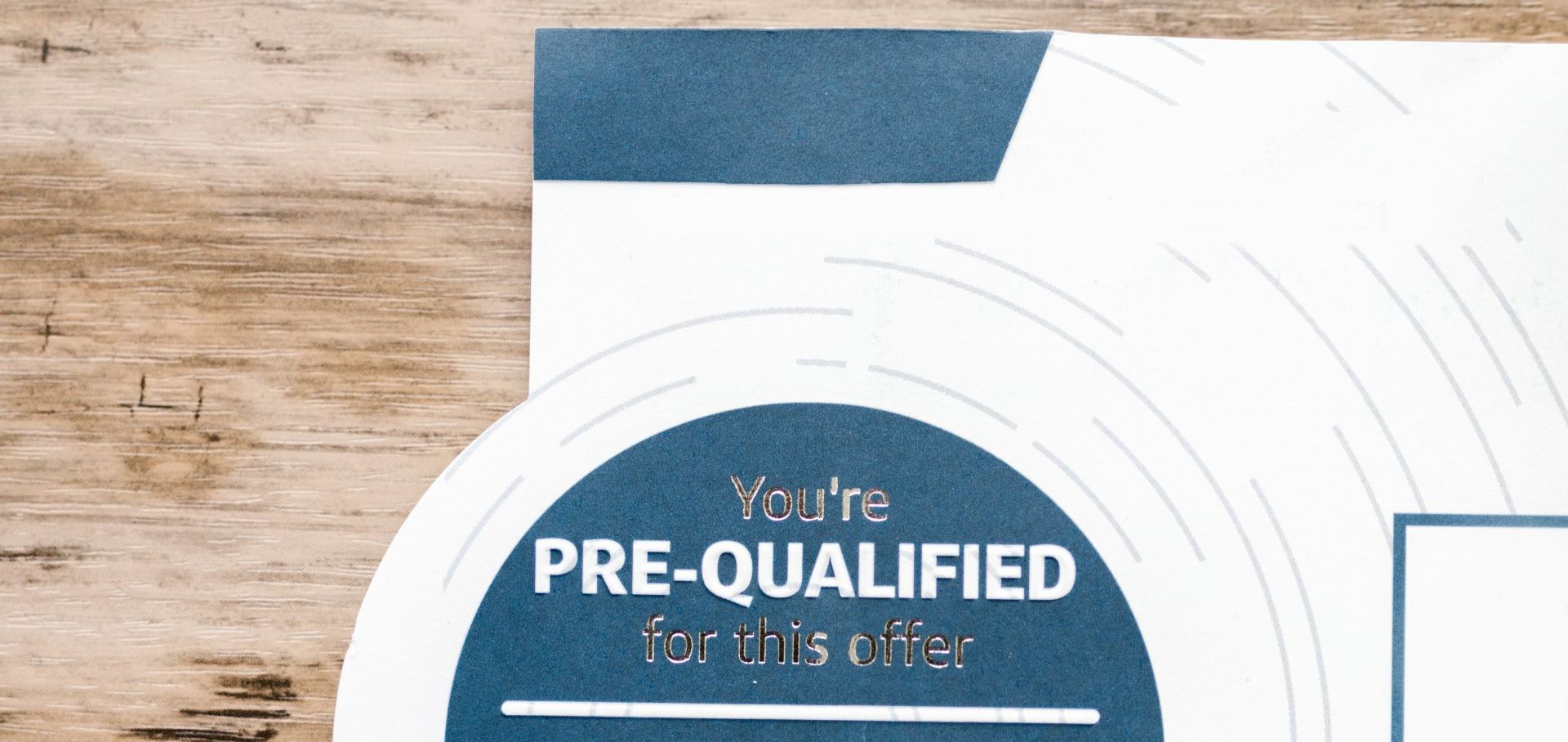Image of words pre-qualified