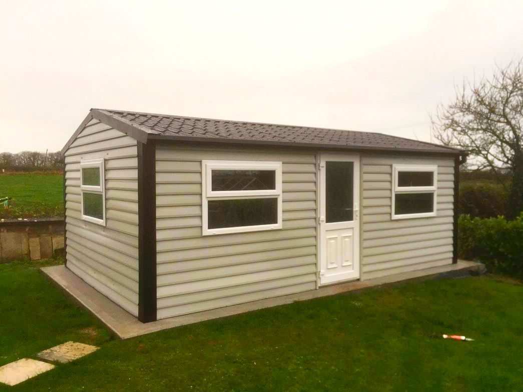 Shed designed for woodworking enthusiasts