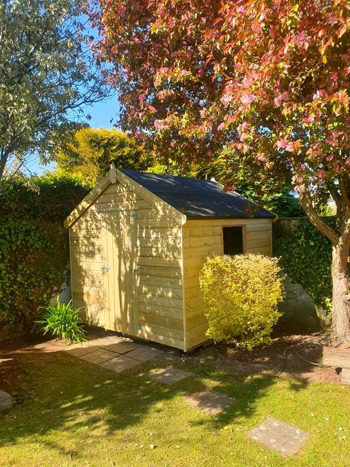 Shed with a vintage look and feel