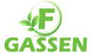 Een groen logo voor een bedrijf genaamd gassen