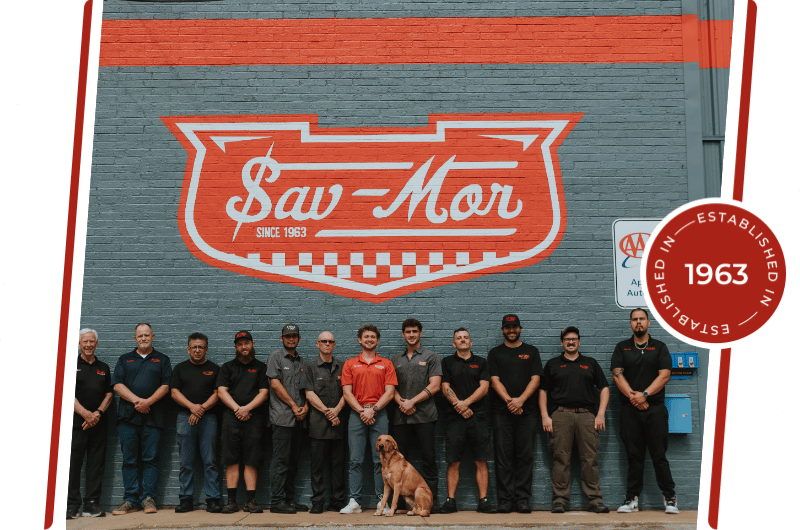 Sav-Mor Team in Front of Store