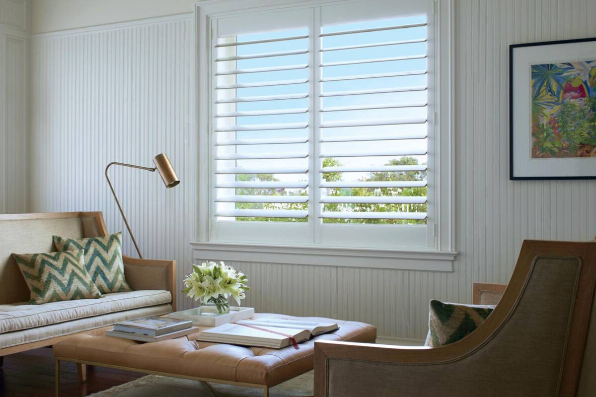 Hunter Douglas NewStyle™ Hybrid Shutters, window shutters, faux shutters, interior shutters near Lakewood Ranch, Florida (FL)