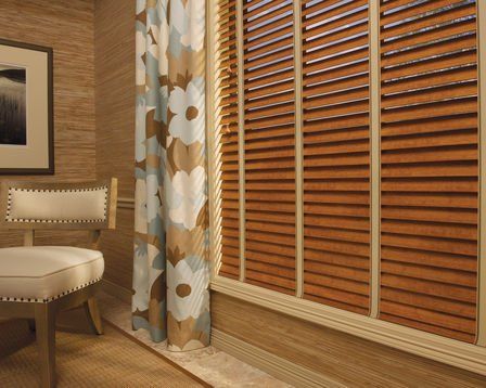 The Best Faux-Wood Home Window Blinds Near Bradenton, Florida (FL), like Everwood® Alternative for Sitting Rooms