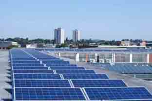 Commercial Solar Panels — Industrial and commercial roofing in Tampa, FL