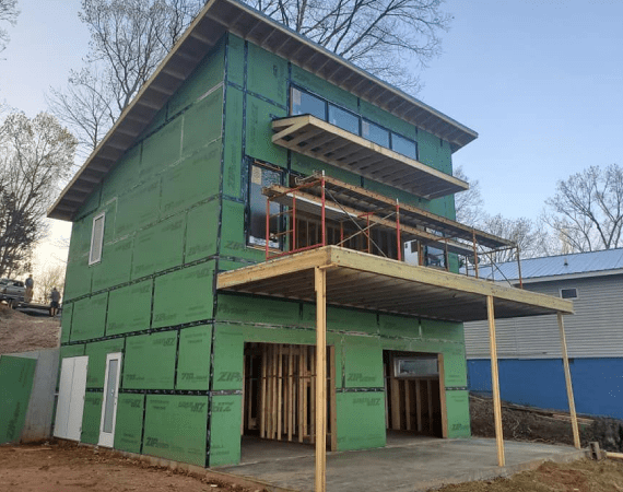 House under construction