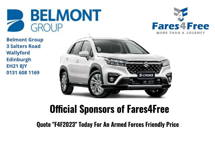 Belmont Wallyford sponsors Fares4Free