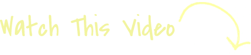a yellow sign that says `` watch this video '' with an arrow pointing to the right .