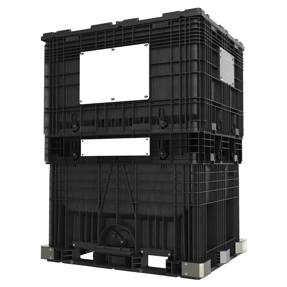 Hopper bottom containers