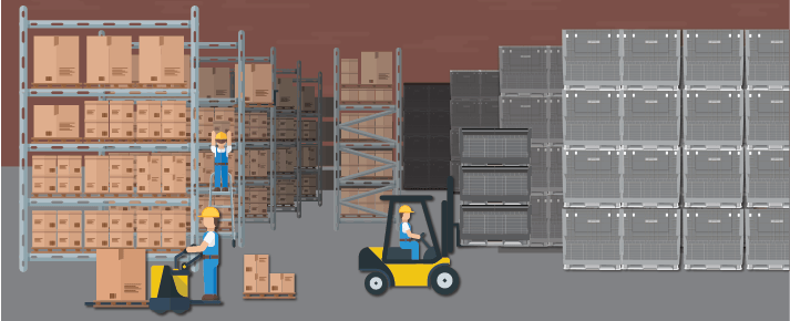 Warehousing and Distribution: The Benefits of Using Plastic Parts Bins –  Industrial 4 Less