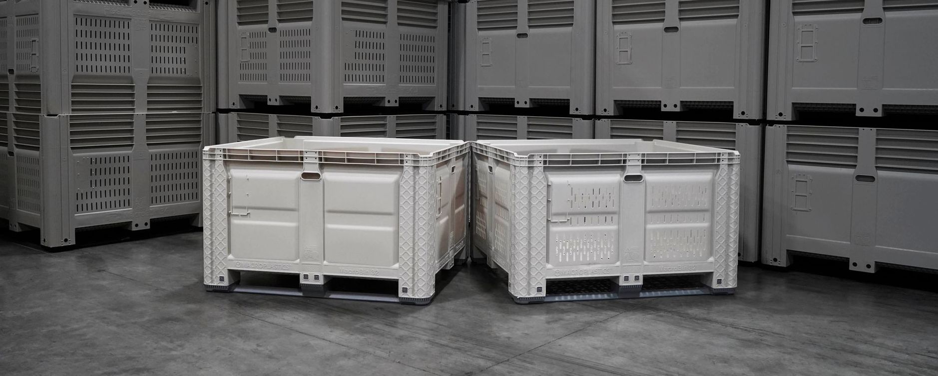 Solid and Vented Harvest Bulk Bins