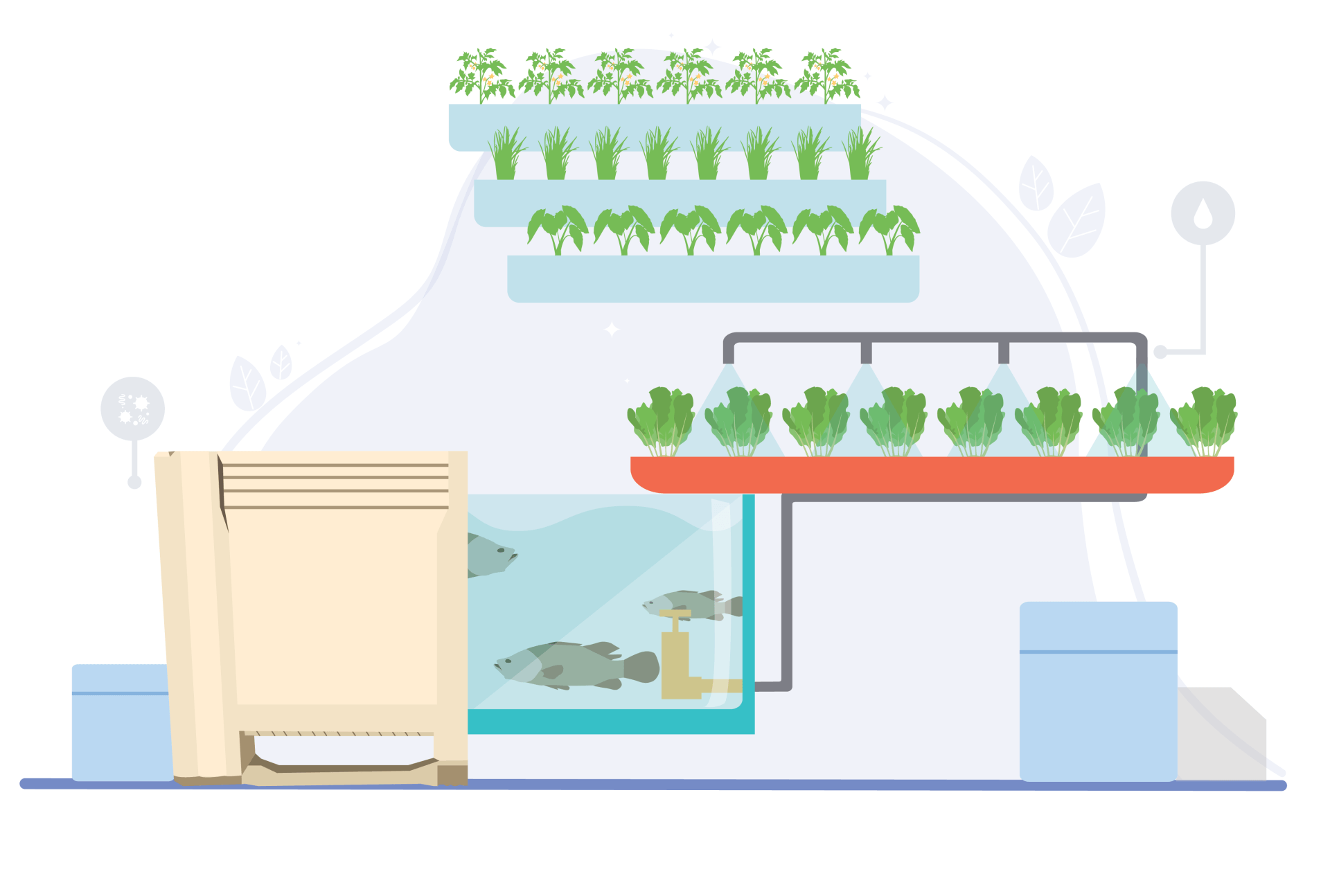 Indoor Aquaponics with rubbermaid tubs : r/aquaponics