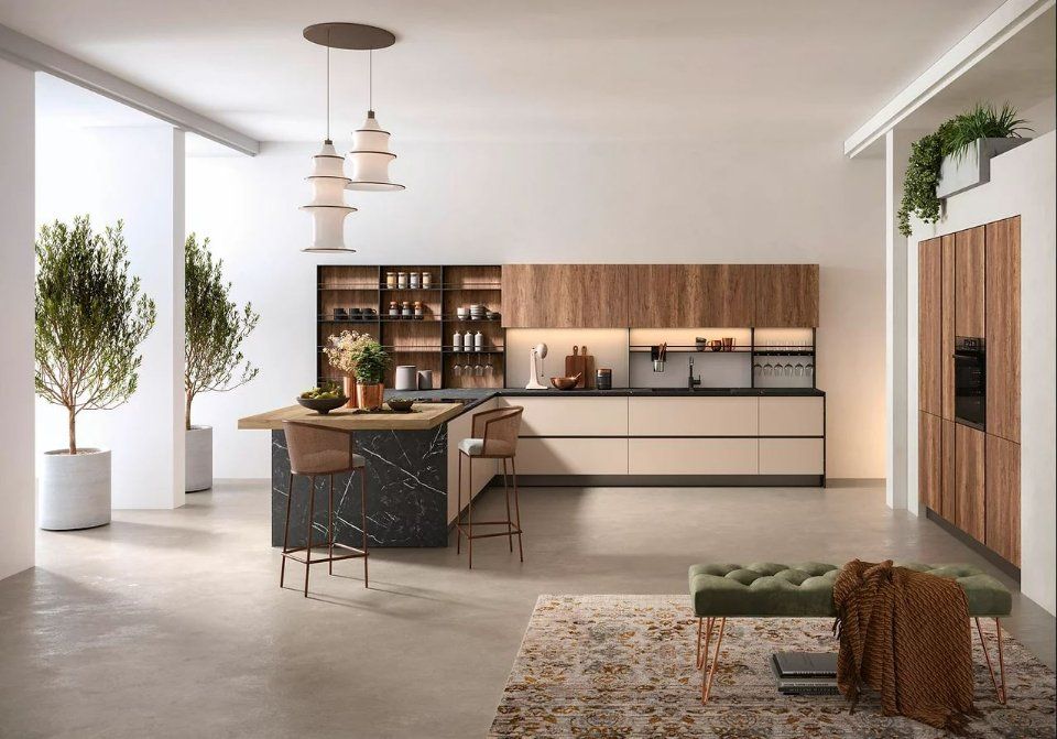 cucina dal design minimal