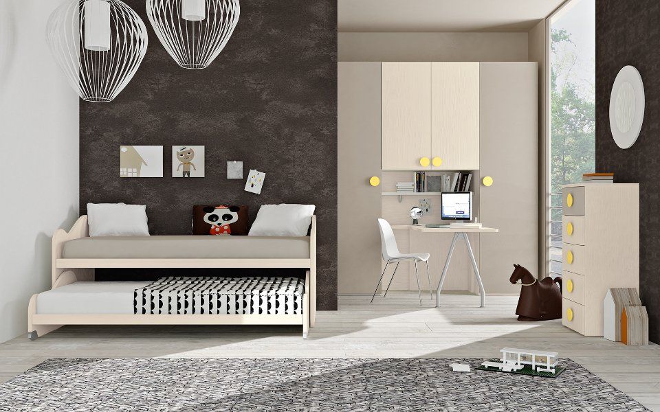 cameretta da letto dal design moderno
