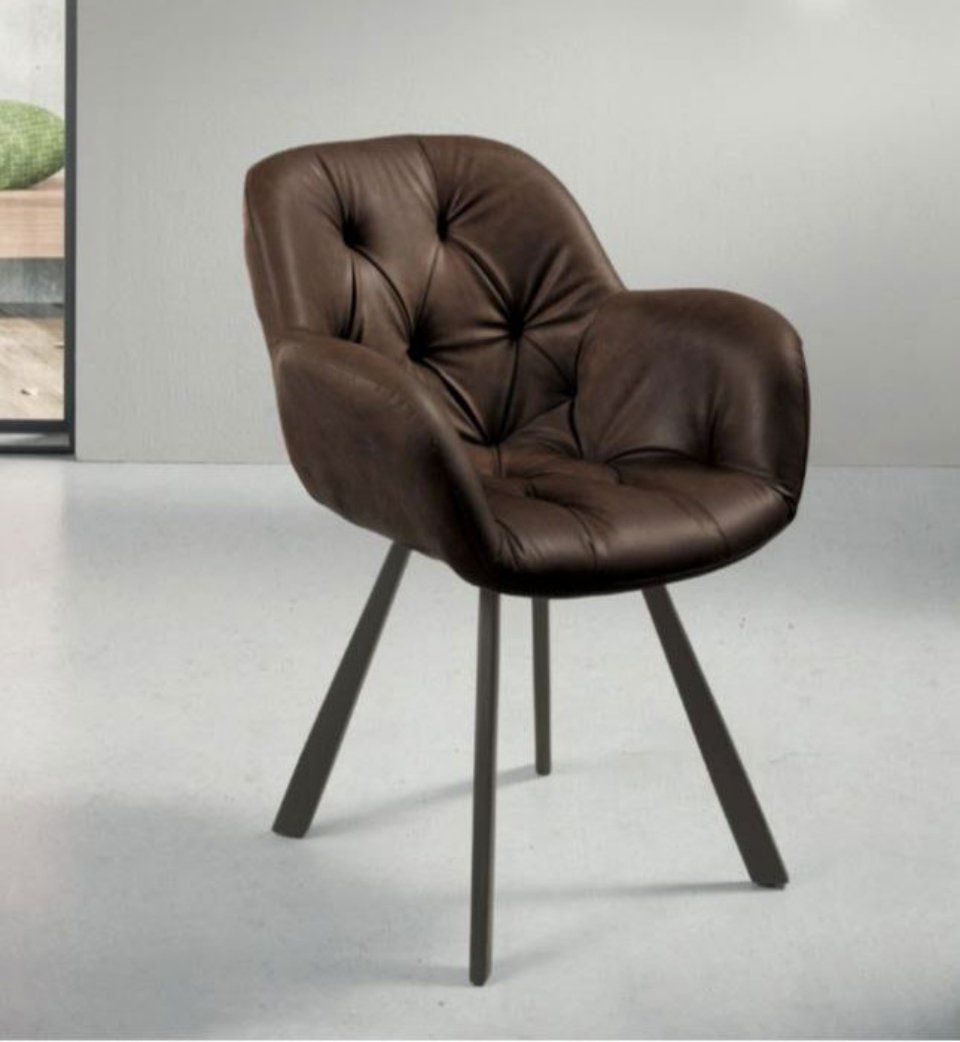 poltroncina in pelle