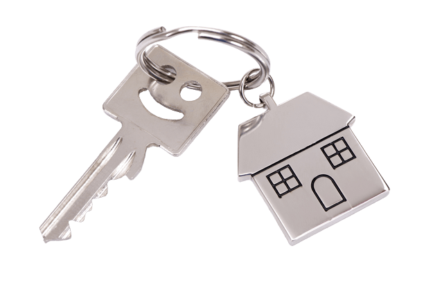 House Key On Keyring — Above & Beyond Locksmiths In Coomera QLD