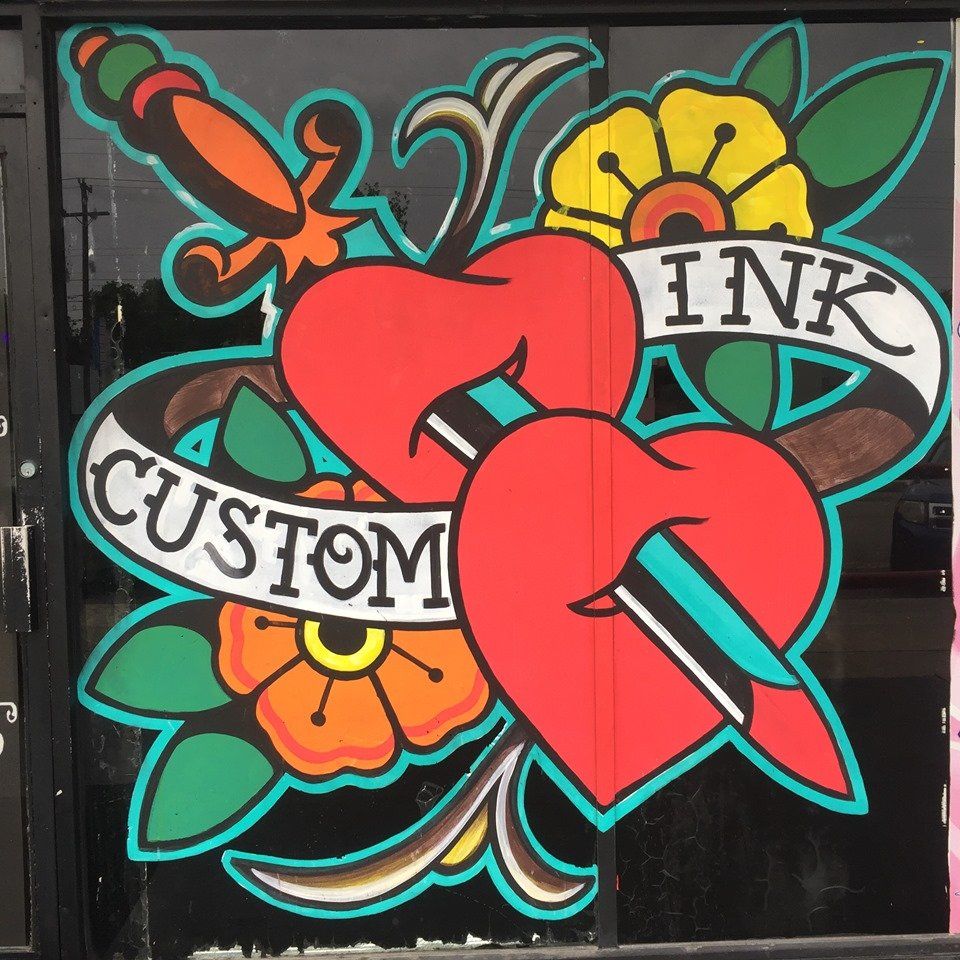 Heart and Sword Design – San Antonio, TX – Custom Ink Tattoos