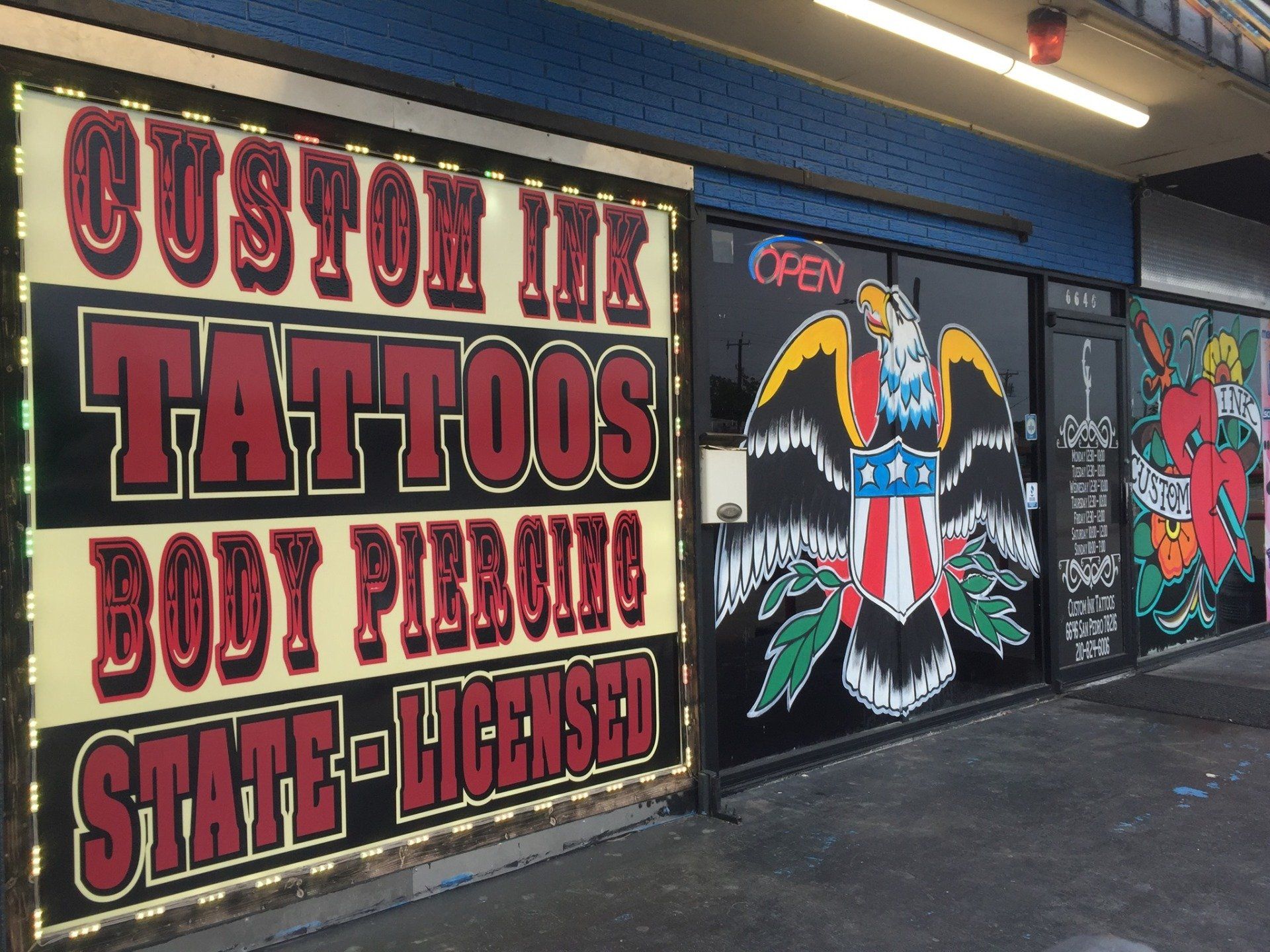 Flying Phoenix Tattoo – San Antonio, TX – Custom Ink Tattoos