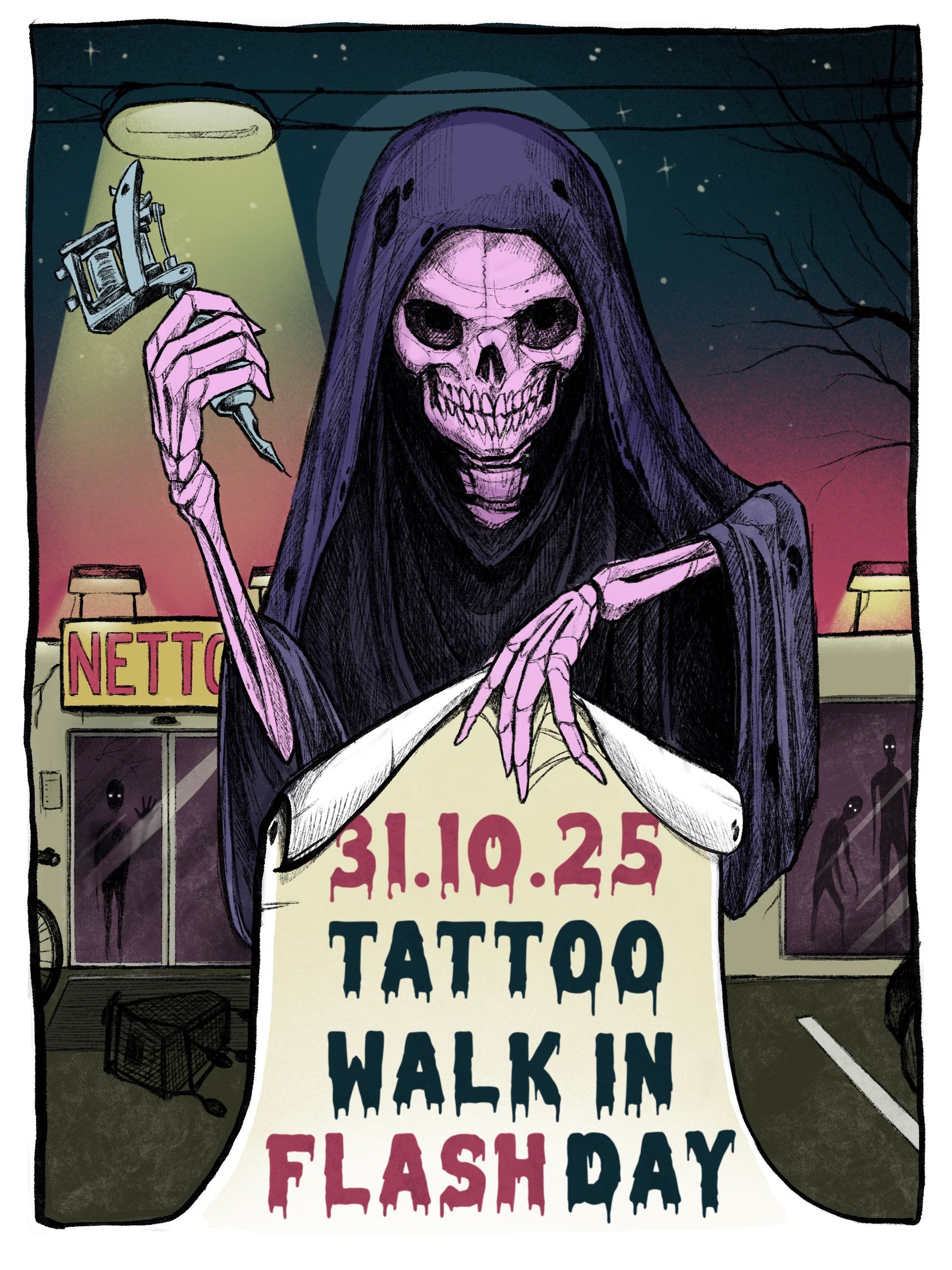 Halloween Plakat 2025