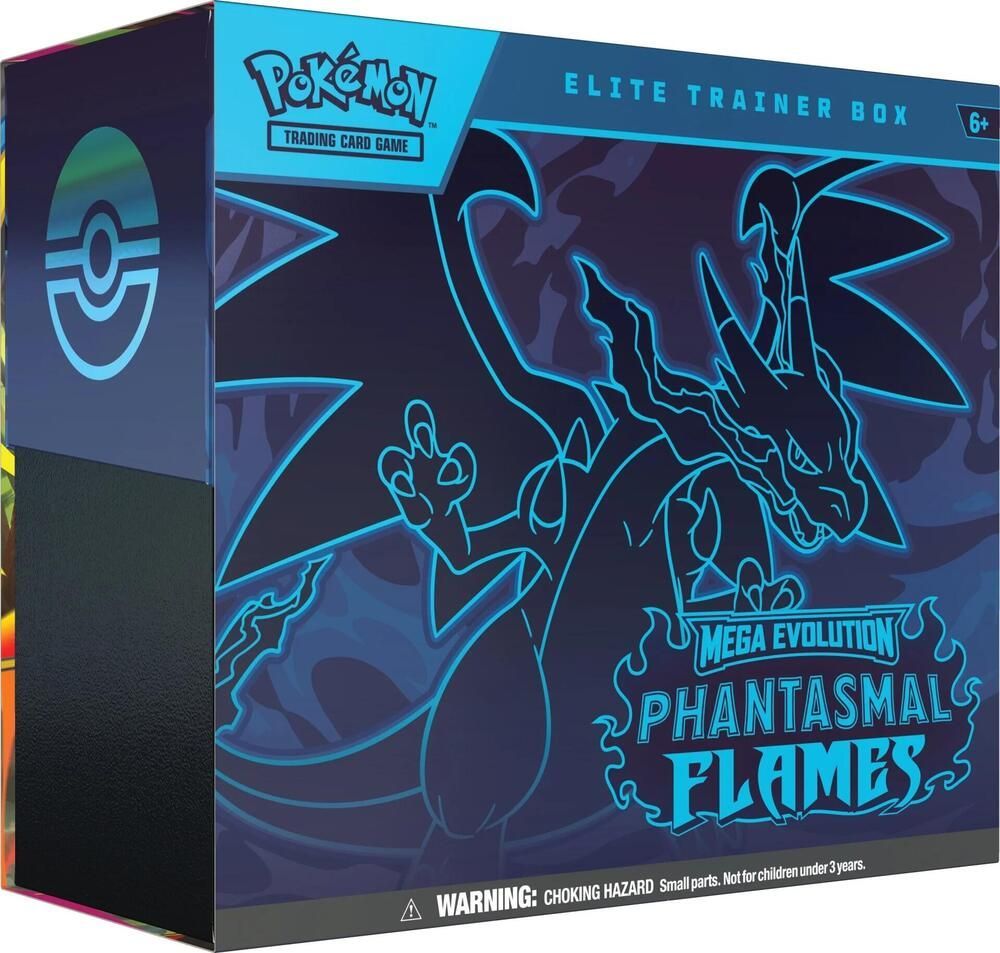 Pokemon TCG: Mega Phantasmal Flames Elite Trainer Box (ETB)