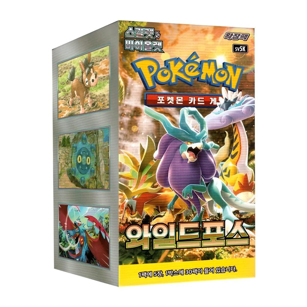 Pokemon TCG: Wild Force (sv5K) Booster Box (Korean)