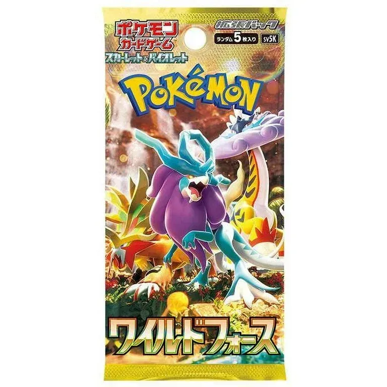 Pokemon TCG: Wild Force (sv5K) x1 Booster Pack (Korean)