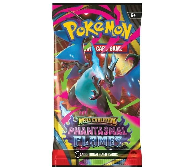 Pokemon TCG: Mega Phantasmal Flames Booster Pack (English)