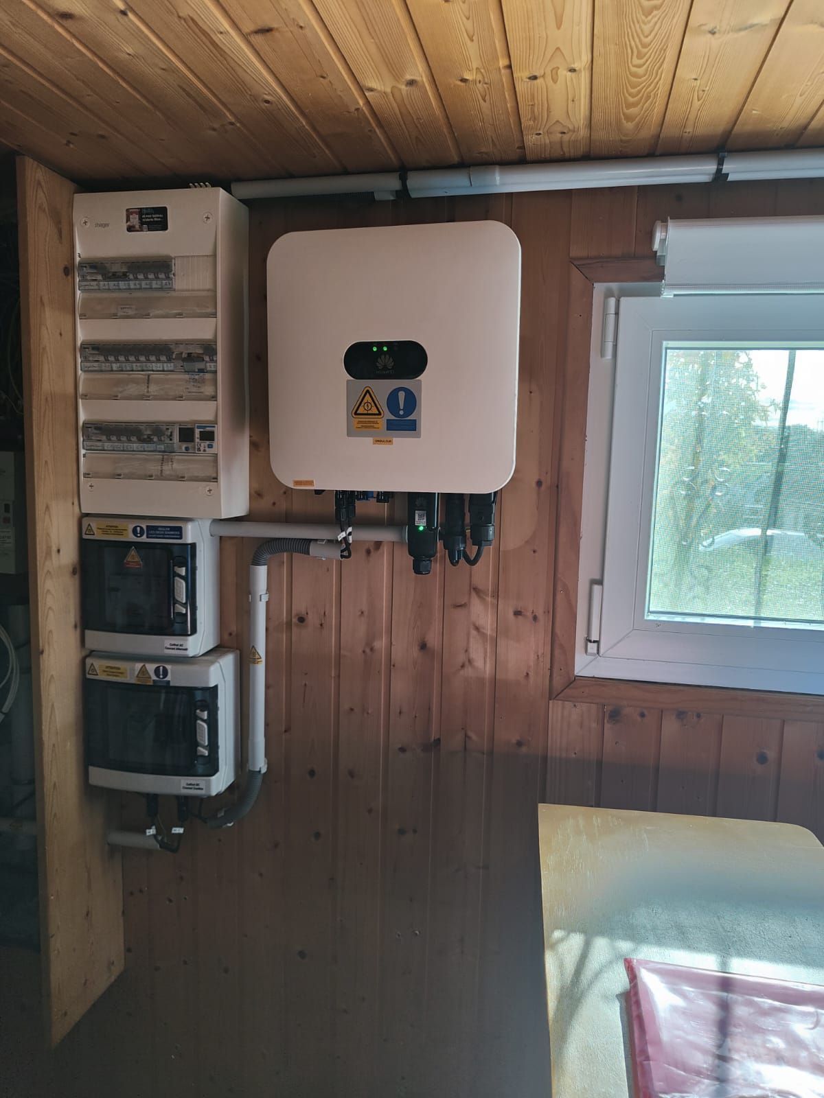 Pose d’un 3 KW avec un onduleur centralisé Huawei