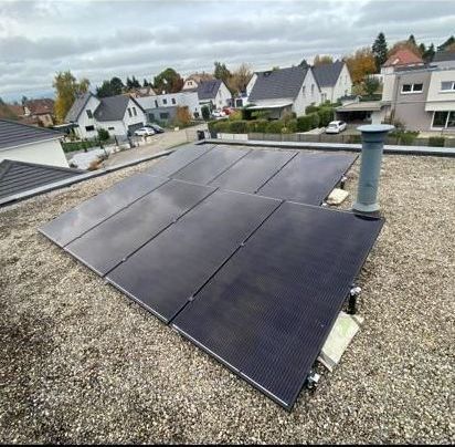 INSTALLATION PANNEAUX PHOTOVOLTAIQUES FULL BLACK 3KWc SUR TOIT PLAT