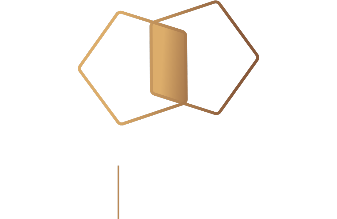 Logo doré et blanc de C5A Avocats et conseils