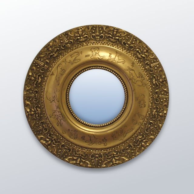 specchio classico dorato