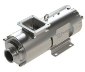 Una bomba de acero inoxidable que dice o-pumps.