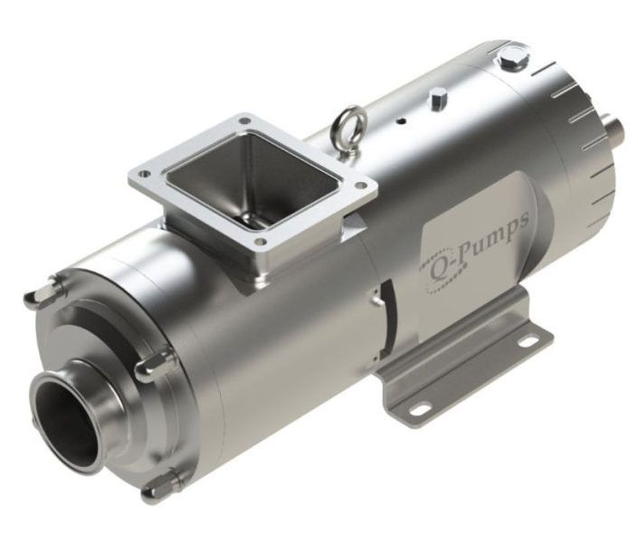 Una bomba de acero inoxidable que dice o-pumps.