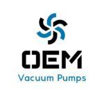 Es un logotipo de una empresa llamada bombas de vacío OEM.