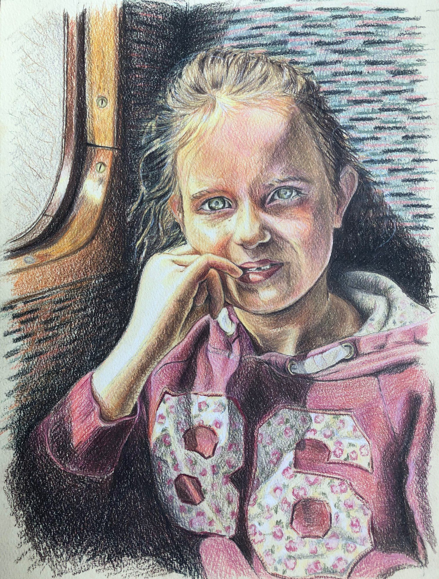 Pencil drawing by Ben Mayhew