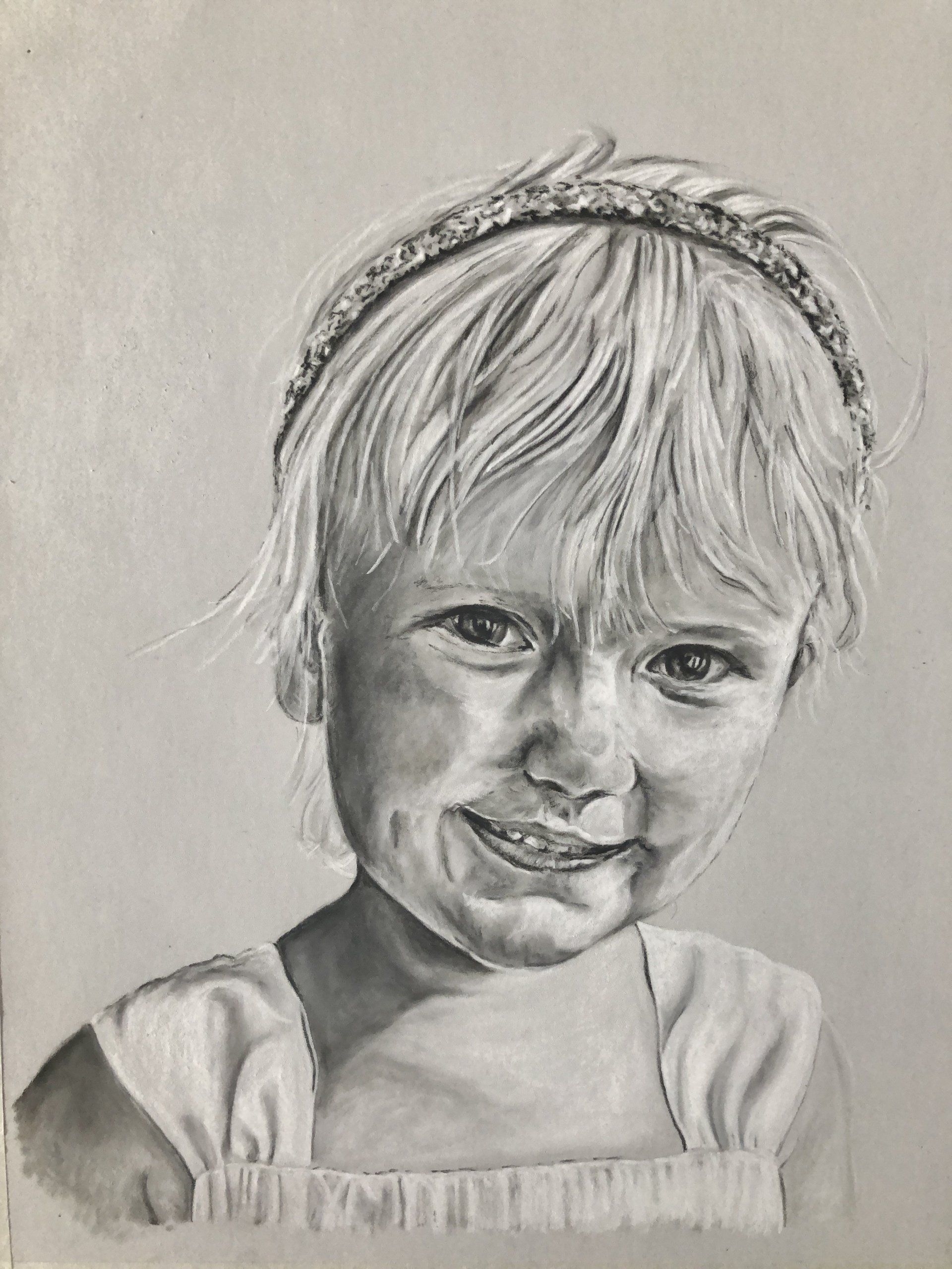 Black and White portrait by Ben Mayhew