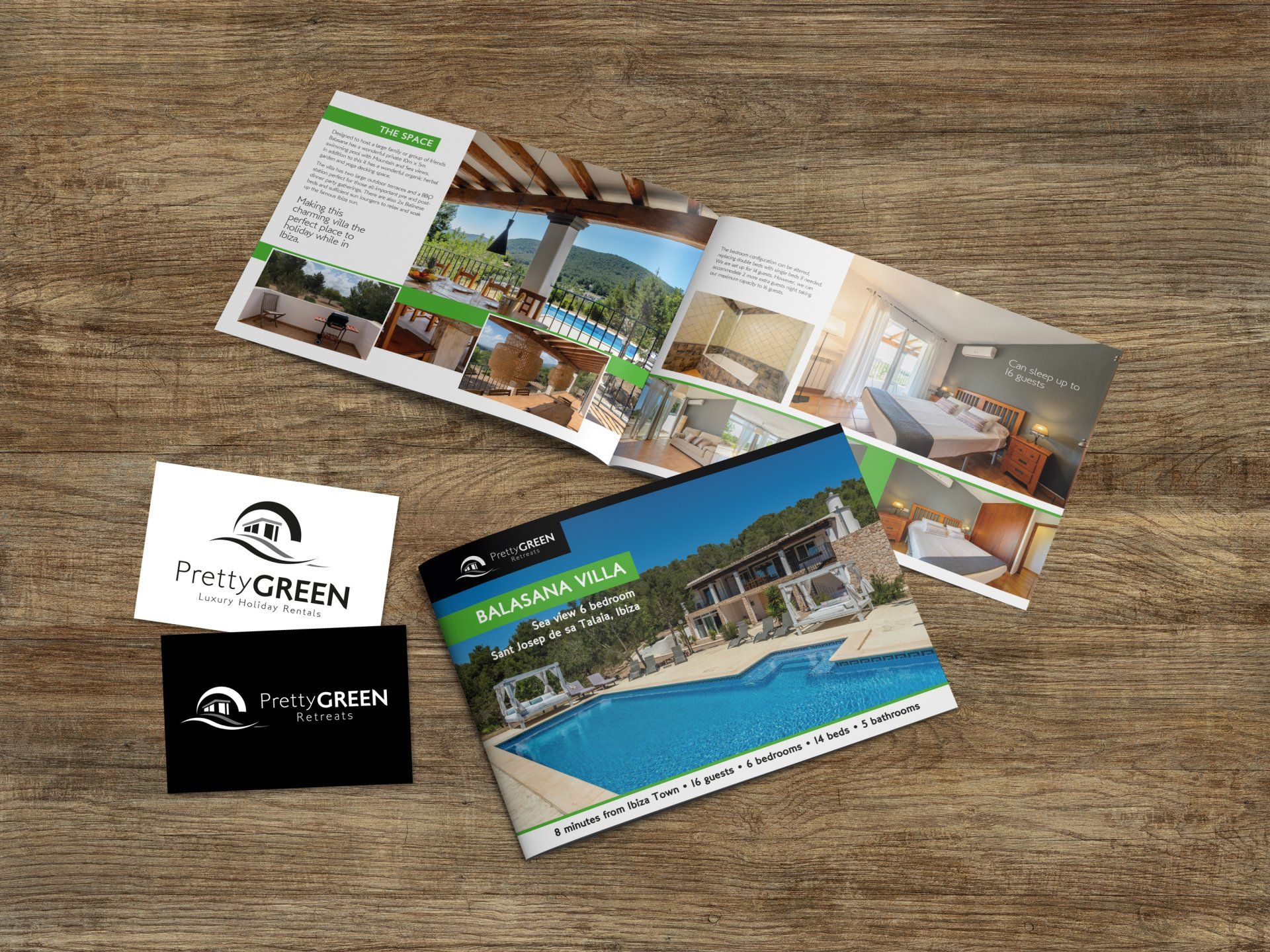 Pretty Green luxury villas brochure